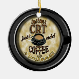 INSTANT CRT ADD COFFEE CHRISTMAS ORNAMENT