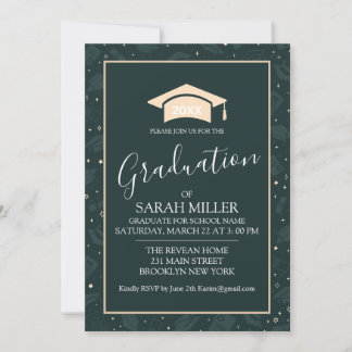 Instant Editable Graduation Party Invitation,Fun  Invitation