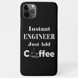 Instant Engineer Just Add Coffee Case-Mate iPhone Case