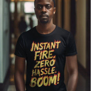 Instant Fire: Zero Hassle Boom T-Shirt