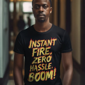 Instant Fire: Zero Hassle Boom T-Shirt