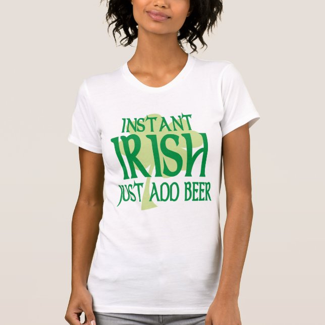 Instant Irish Destroyed T-Shirt (Front)