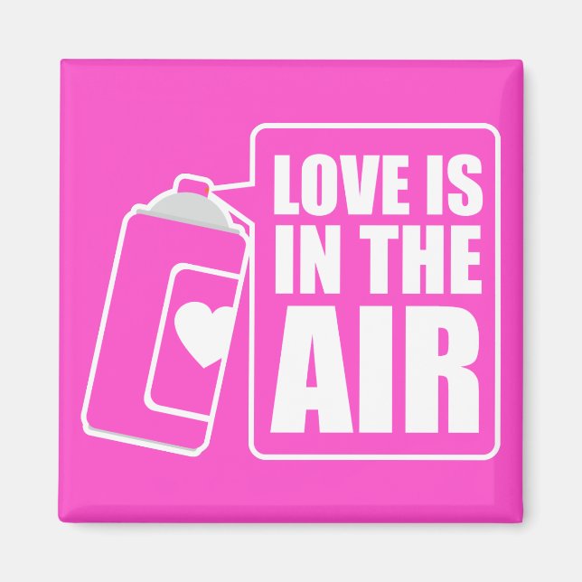 Instant Love Pink Magnet (Front)