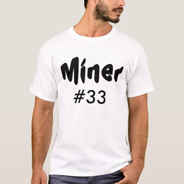Instant Miner Costume T-shirt (Front)