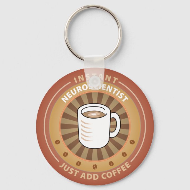 Instant Neuroscientist Key Ring (Front)