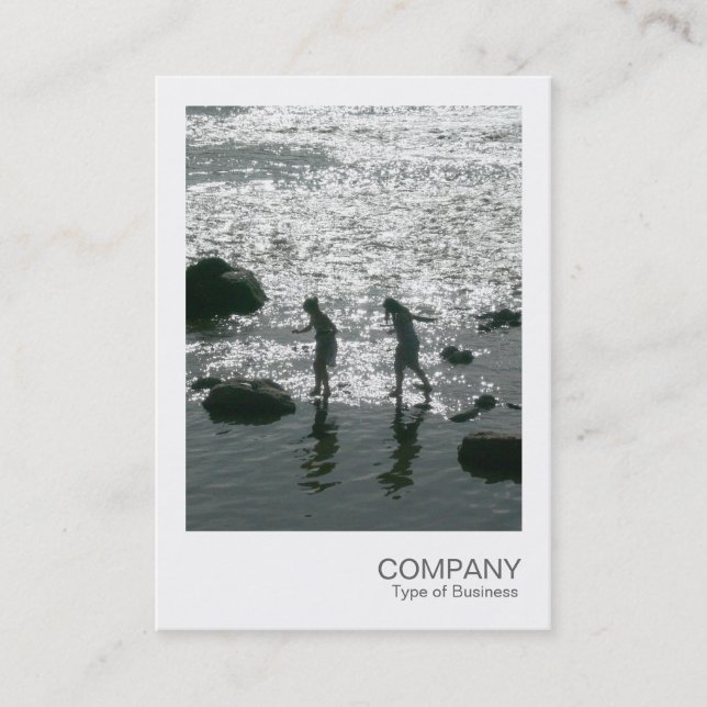 Instant Photo 016 - Stepping Stones Business Card (Front)