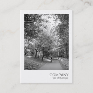 Instant Photo 022 - Cycle Way BW Business Card