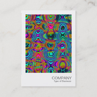 Instant Photo 053 - Fractal Abstract 191111a Business Card