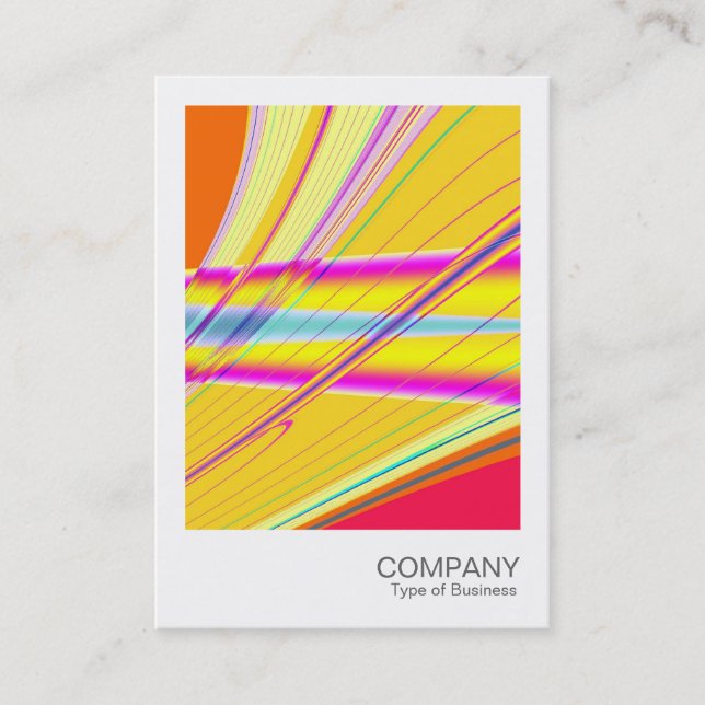 Instant Photo 056 - Fractal Abstract 061012e Business Card (Front)