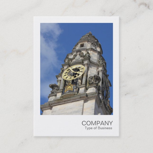 Instant Photo 069 - Clock Tower Business Card (Front)