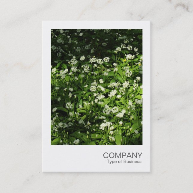 Instant Photo 071 - Wild Garlic Business Card (Front)