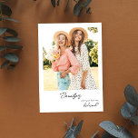 Instant Photo Be My Proposal V2 Handwriting - LN Invitation<br><div class="desc">Ask your friend or family member to be part of your bridal party with a memorable and thoughtful photo card with your Be My Bridesmaid, Matron of Honour, Maid of Honour, or any member of your bridal Party. With a vertical, portrait longer photo. For a square photo version, check out...</div>