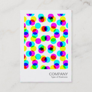 Instant Photo - Colour Halftone Pattern Business Card