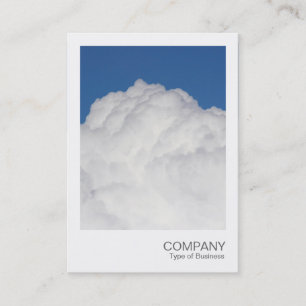 Instant Photo - Cumulus Cloud Business Card