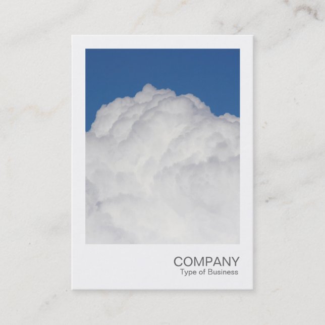 Instant Photo - Cumulus Cloud Business Card (Front)