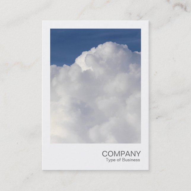 Instant Photo - Cumulus Cloud Business Card (Front)