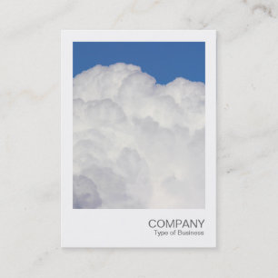 Instant Photo - Cumulus Clouds Business Card