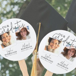 Instant Photo Effect Joint Graduation Hand Fan