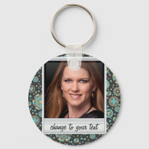 Instant photo - photoframe with pattern key ring