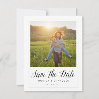Instant Photo Style Save the Date