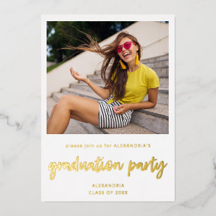 Instant Photo White 2 Graduation Party