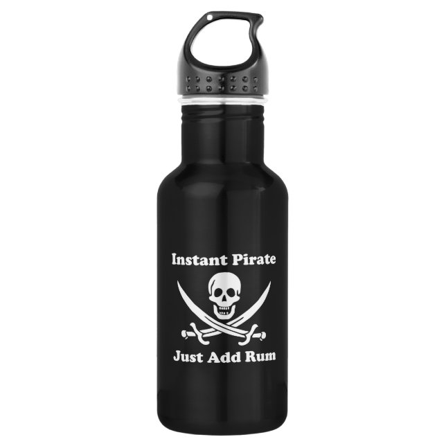 Instant Pirate Just Add Rum 532 Ml Water Bottle (Front)