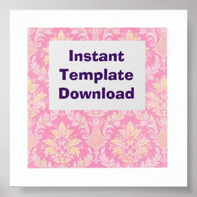 Instant Poster Template Download (Front)
