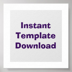 Instant Poster Template Download