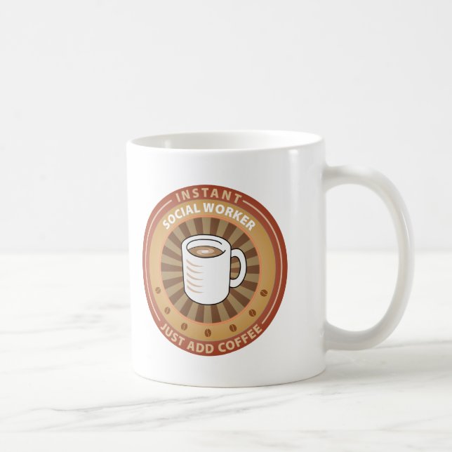 Instant Social Worker Coffee Mug (Right)