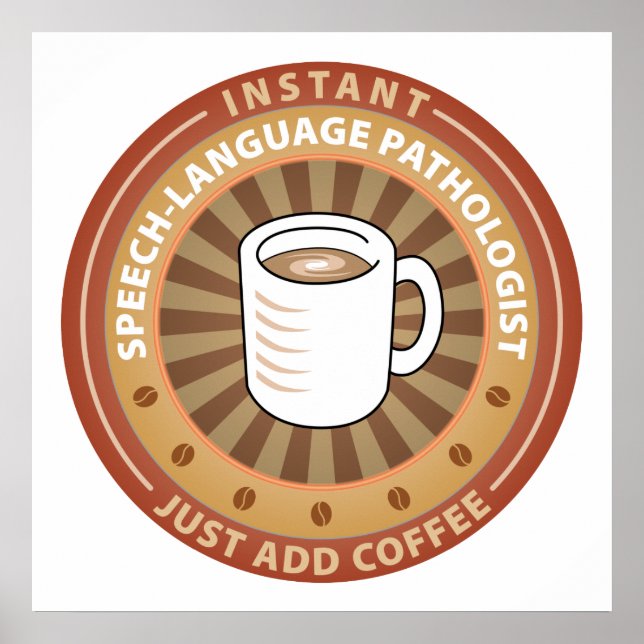 Instant Speech-Language Pathologist Poster (Front)