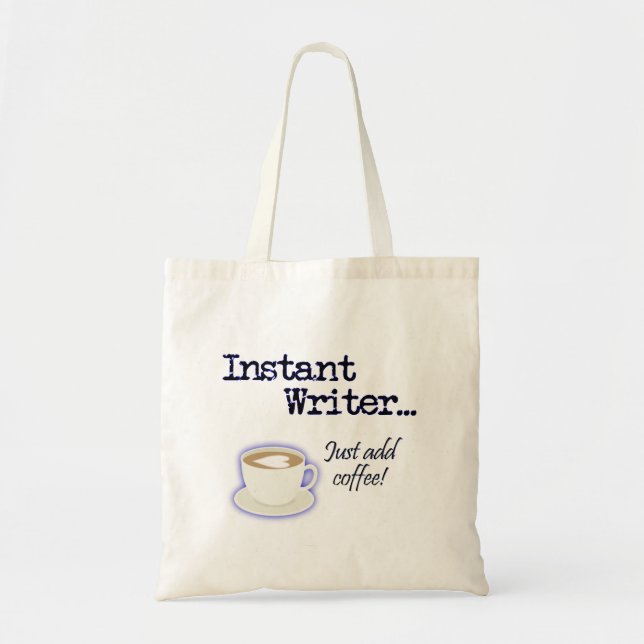 Instant Writer tote Bag (Front)