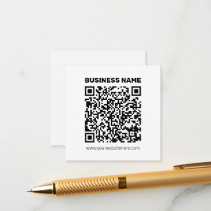 Instantly Create a QR code for Any Website Address Enclosure Card