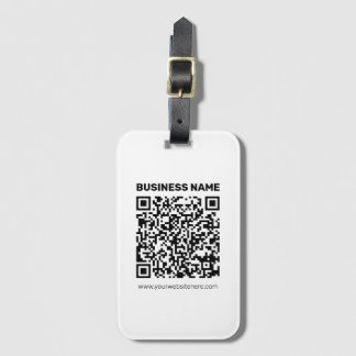 Instantly Create a QR code for Any Website Address Luggage Tag