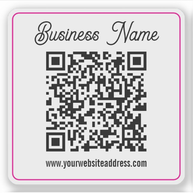 Instantly Create a Scannable QR code for Business (Front)