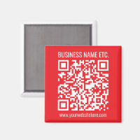 Instantly Create Your Own QR Code | Editable Red
