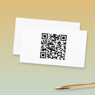 Instantly Created QR Code (by entering your URL) Appointment Card