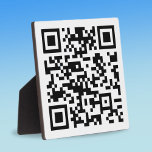 Instantly Created QR Code (by entering your URL) Plaque<br><div class="desc">Instantly create a QR code by just entering your website address.</div>