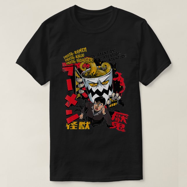 InstaRamen Monster T-Shirt (Design Front)
