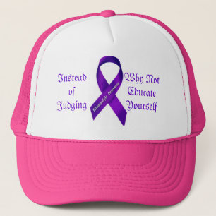 Instead of Judging, Educate Yourself Trucker Hat
