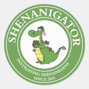 Instigating Shenanigans 2015 Classic Round Sticker