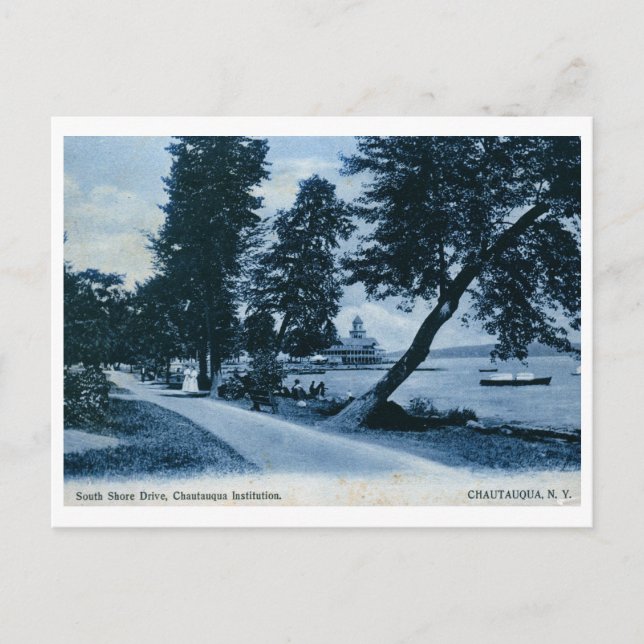 Institution, Chautauqua, NY Vintage Postcard (Front)
