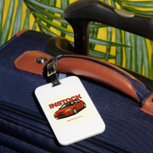 Instock : Keep it bone stock Luggage Tag