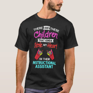 Instructional Assistant Appreciation School Teache T-Shirt