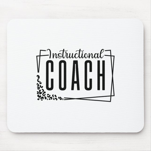 Instructional Coach Back To School Matching Group  Mouse Pad (Front)