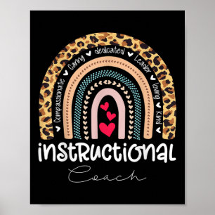 Instructional Coach Crew Matching Back To School L Poster
