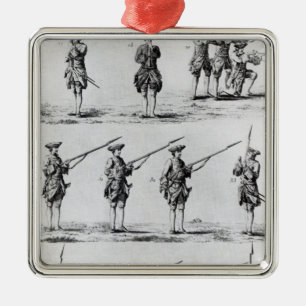 Instructions for a Bayonet Drill Metal Tree Decoration