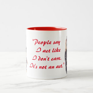 Instructions Not Needed Two-Tone Coffee Mug