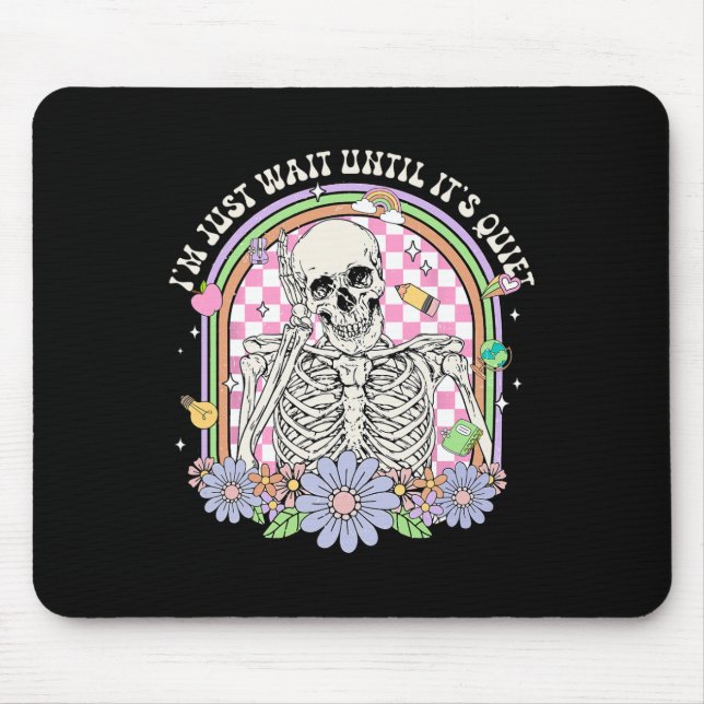 Instructor Taekwondo Gift 5 Tenets Oath Belt Level Mouse Pad (Front)