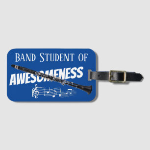 Instrument Case NAME TAG Clarinet