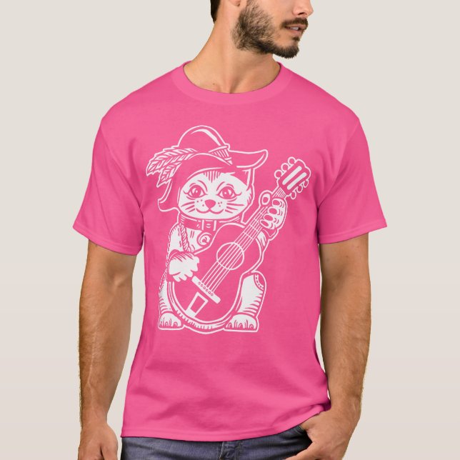 Instrument - Guitarist Acoustic Guitar T-Shirt (Front)